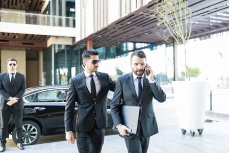 Executive Protection and Bodyguard Supported Airport Transfer from Don Mueang Airport Bangkok with Close Protection and Security Driver Escort